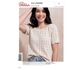 E-modèle Pull LÉODINE Phildar