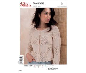 E-modèle Gilet LENAIS Phildar