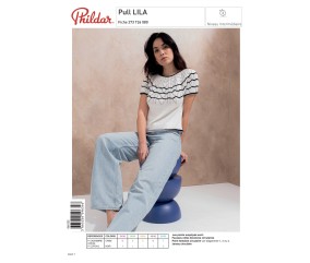 E-modèle Pull LILA Phildar