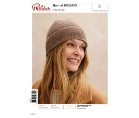 E-modèle Bonnet ROSARIO Phildar