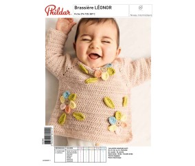 E-modèle Brassière LÉONOR au crochet Phildar