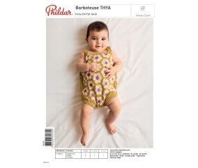 E-modèle Barboteuse THYA au crochet Phildar