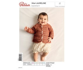 E-modèle Gilet LAURELINE au crochet Phildar