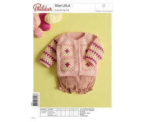 E-modèle Gilet LOLA au crochet Phildar