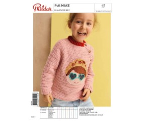 E-modèle Pull MAXE au crochet Phildar