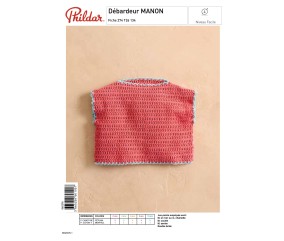 E-modèle Débardeur MANON au crochet Phildar