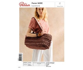 E-modèle Panier NORE au crochet Phildar