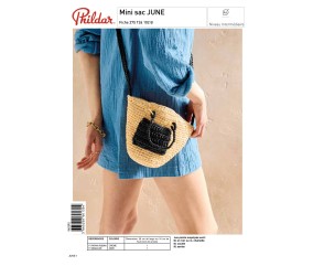 E-modèle Mini sac JUNE au crochet Phildar