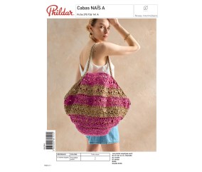 E-modèle Cabas NAÏS A au crochet Phildar