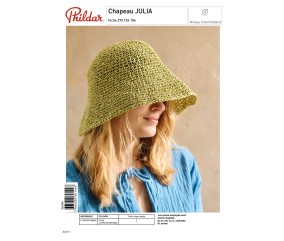 E-modèle Chapeau JULIA au crochet Phildar