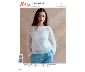 E-modèle Pull CAMILLE Phildar