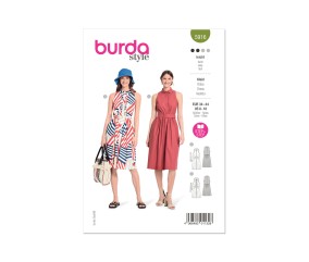 Patron Burda 5916 - Robes féminines du 34 au 44 (FR) ??
