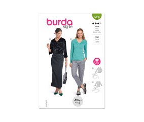 Patron Burda 5886-T-shirt