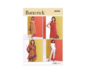 Patron Burda 6948 Veste et...