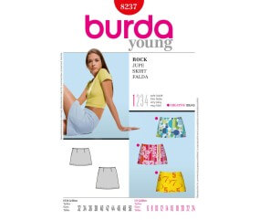 Patron Burda 8237 - Jupe...