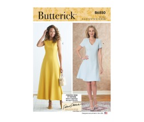 Patron Burda 6850 - T-shirt et Tunique Femme, manches kimono du 34 au 48