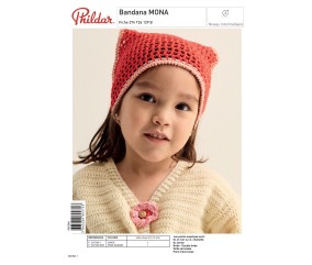 E-modèle Bandana MONA au crochet Phildar