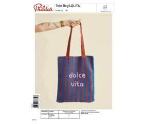 E-modèle Tote Bag LOLITA au crochet Phildar