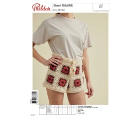 E-modèle Short ISAURE au crochet Phildar