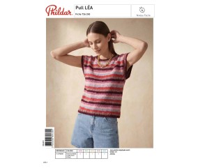 E-modèle Pull LÉA Phildar