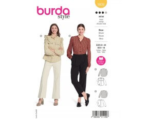 Patron Burda 5939 - Blouses...