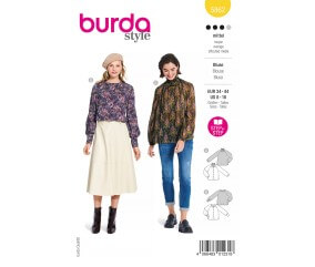 Patron Burda 5862-Blouse