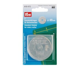 Lames de rechange pour cutter rotatif Ø 45 mm - 3 pièces - Prym
