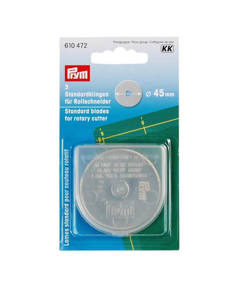 Lames de rechange pour cutter rotatif Ø 45 mm - 3 pièces - Prym