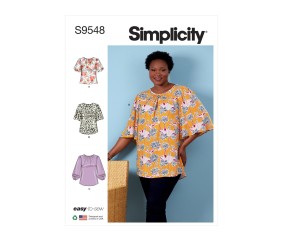 Patron Simplicity 9548 - Haut et Tunique pour dames