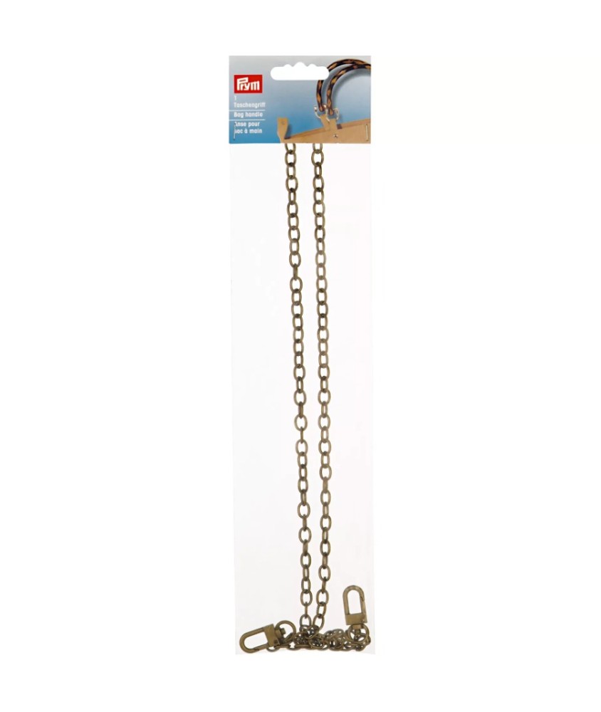 Anse de sac à main en chaîne 88 cm - Prym