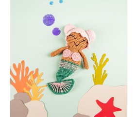 E-modèle Ricorumi Sirène au crochet Rico Design