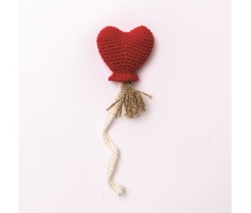 E-modèle Ricorumi ballon cœur au crochet Rico Design