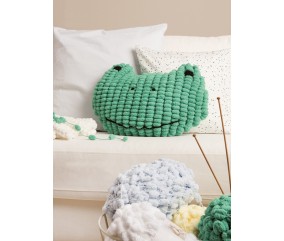 E-modèle Coussin marrant en forme de grenouille Rico Design