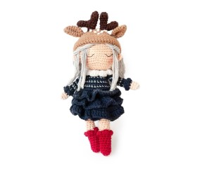 E-modèle Poupée de Noel au crochet Rico Design