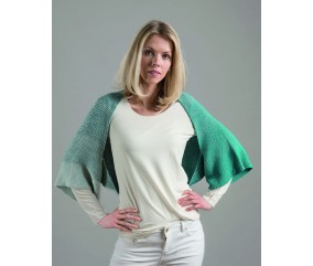 E-modèle Écharpe tendance avec effet dégradé Rico Design