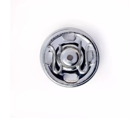 Boutons pression à coudre laiton 15 mm (6 pièces) noir/argent – Prym