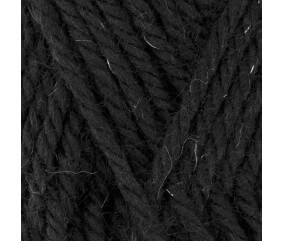 Pelote 100% Recyclé 4 - Coloris Noir - Bergère de France - Zoom texture