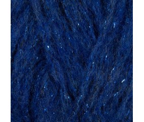 Pelote Trésor - Coloris Royal - Bergère de France - Zoom texture