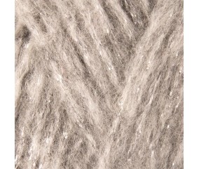 Pelote Trésor - Coloris Argent - Bergère de France - Zoom texture