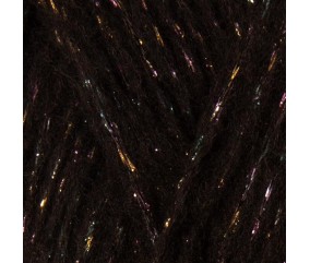 Pelote Trésor - Coloris Noir Multico - Bergère de France - Zoom texture