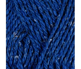 Pelote Ecoton Tweed - Coloris Bleu dur - Bergère de France - Zoom texture