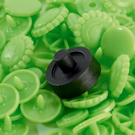 Boutons pression sans couture Color Snaps Fleur 13,6 mm - Pr