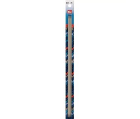 Aiguilles à tricoter à 2 pointes 30 cm gris perle - Prym