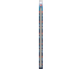 Aiguilles à tricoter à 2 pointes 40 cm gris perle - Prym