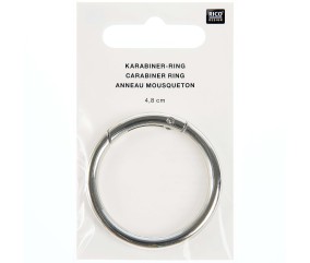 Anneau mousqueton à ressort 4,8 cm - Rico Design - Or - vue 3