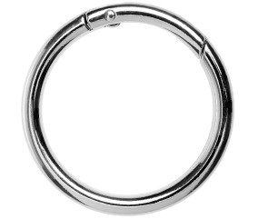 Anneau mousqueton à ressort 4,8 cm - Rico Design - Or - vue 4