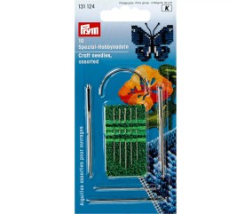 Aiguilles à coudre Hobby spéciales Prym - assortiment 10 pièces