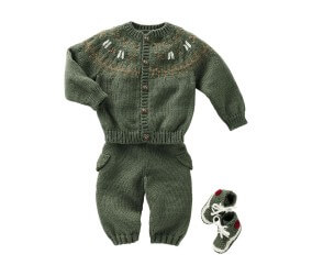 Pantalon à poche Bouba bébé - Patron tricot Bergère de France