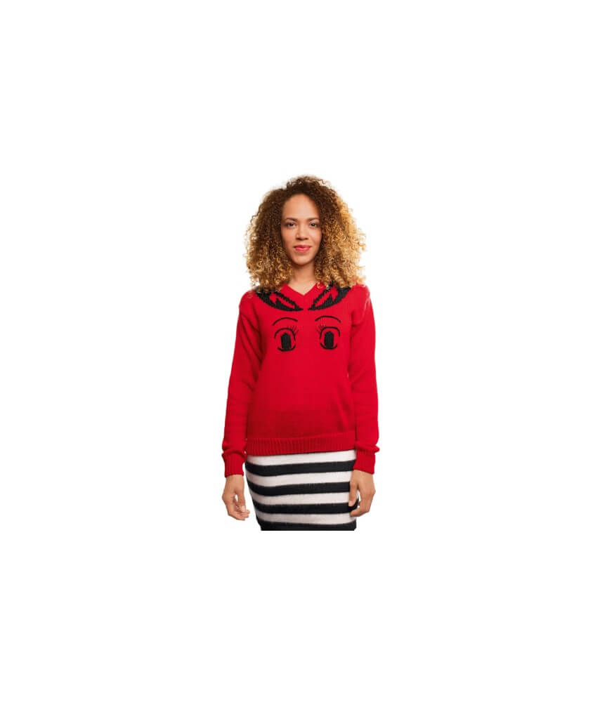 Pull femme col V Barisienne - Bergère de France