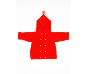 Manteau bébé à capuche - Bergère de France
